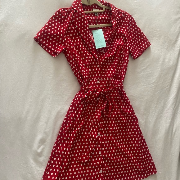 Red Polka Dot Dress Valentines Day - Picture 7 of 8
